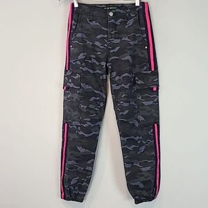 Blue Revival Illegal Cargo in‎ Blue Camo with Pink Stripe Size 25